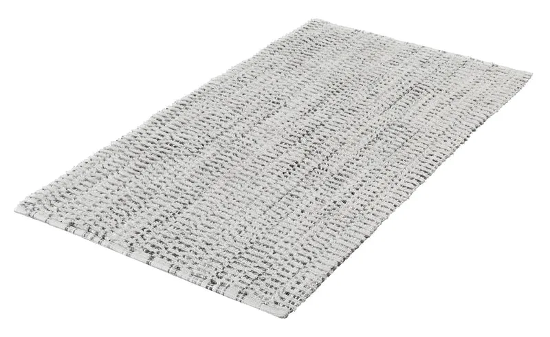 Badteppich SWAY Platinfarben 60 x 100 cm
