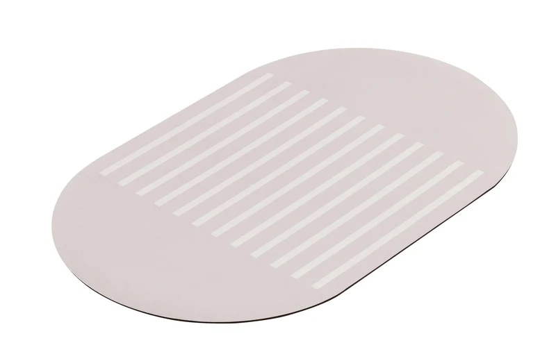 Badteppich SURF Auster 50 x 80 cm ideal für Saugroboter