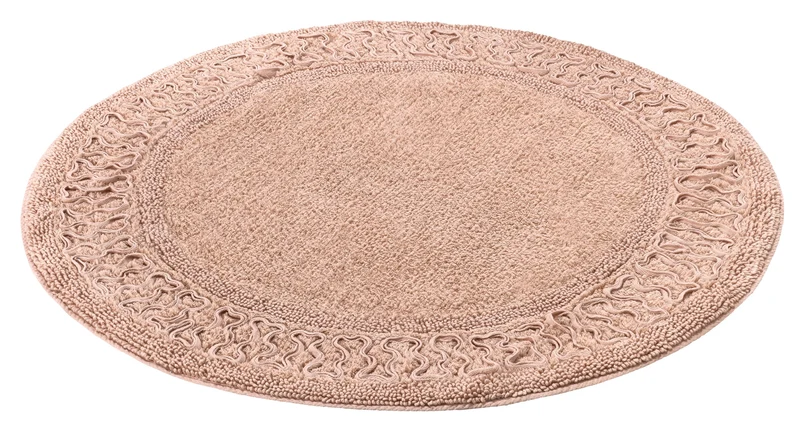 Badteppich TALIA Pearl 60 cm rund