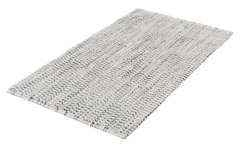 Badteppich SWAY Platinfarben 70 x 120 cm