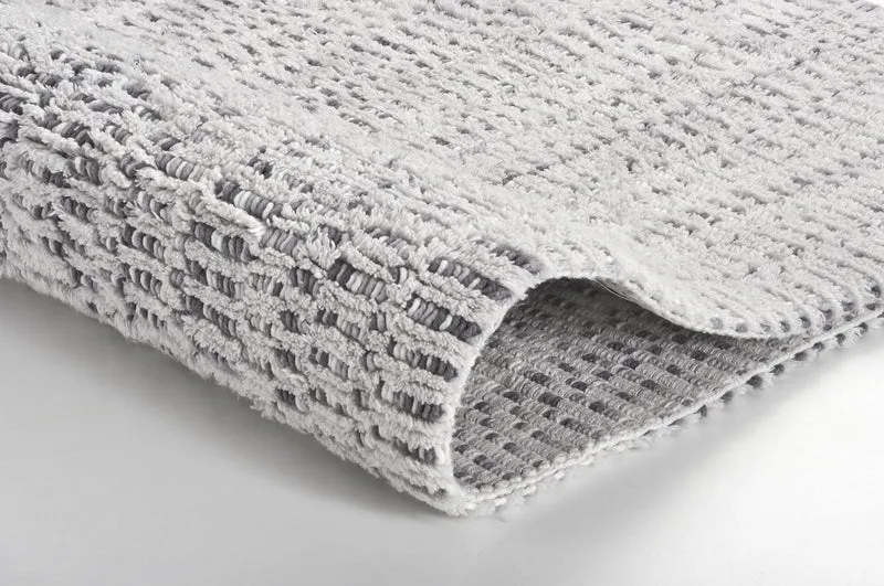 Badteppich SWAY Platinfarben 70 x 120 cm