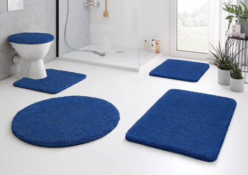 Badteppich RELAX Atlantikblau 70 x 120 cm