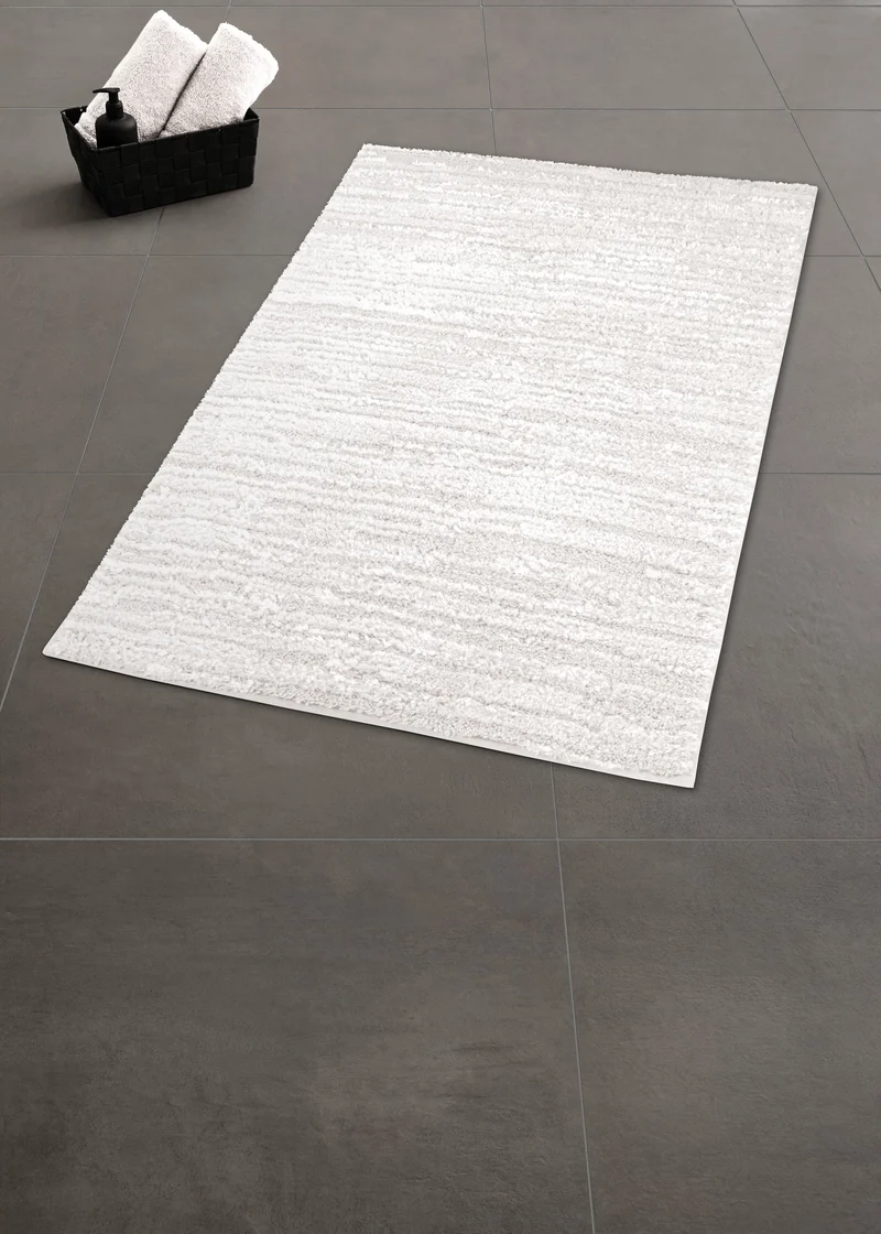 Badteppich GLOW Weiß 70 x 120 cm