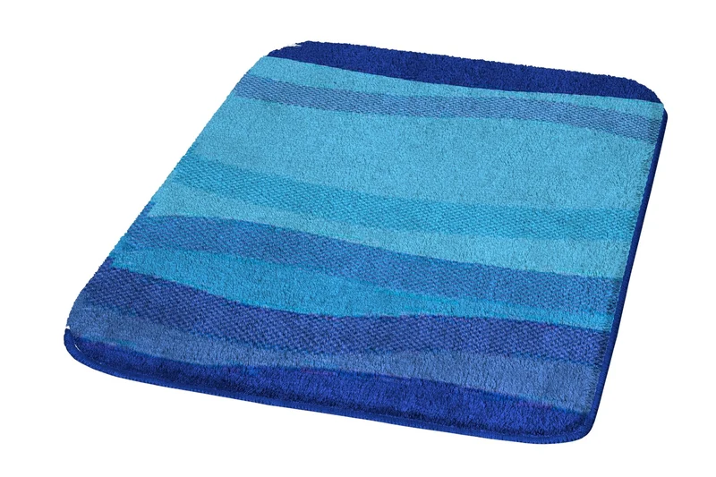 Badteppich MIAMI Himmelblau 65 x 115 cm