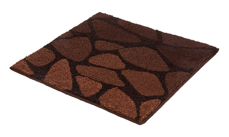Badteppich INSPIRE Nussbraun 60 x 60 cm