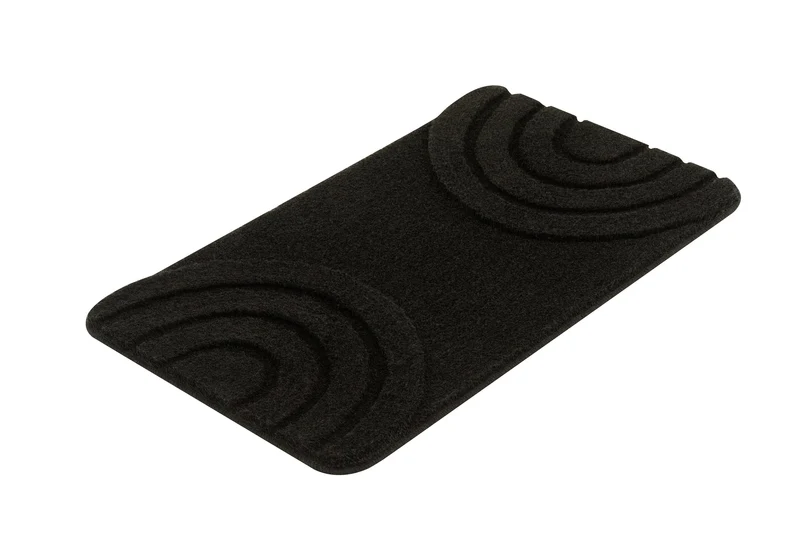 Badteppich BOW Schwarz 80 x 140 cm