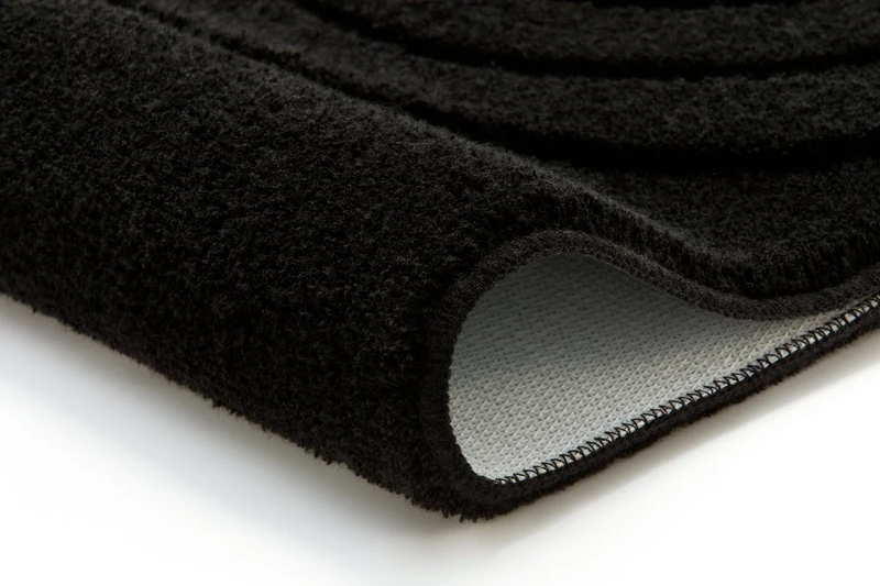 Badteppich BOW Schwarz 70 x 120 cm