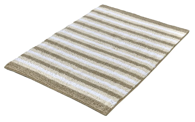 Badteppich GEORGE Sandbeige 60 x 90 cm