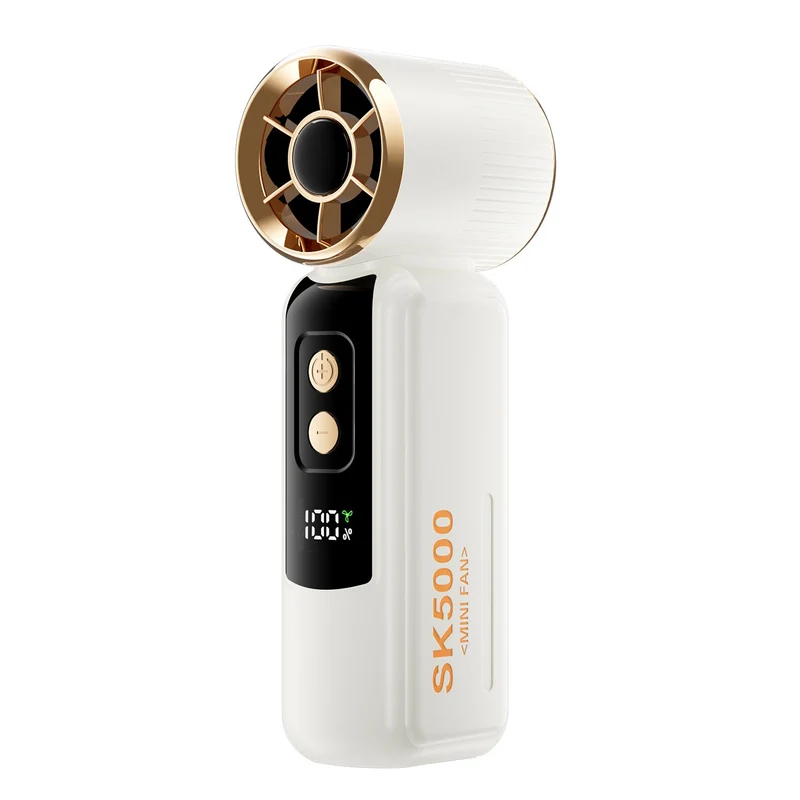 Unisex Bærbar Oppladbar Mini Vifte Luvikno