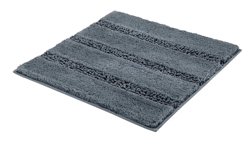 Badteppich MONROVIA Schiefer 60 x 60 cm