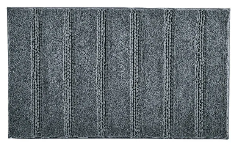 Badteppich MONROVIA Schiefer 80 x 140 cm