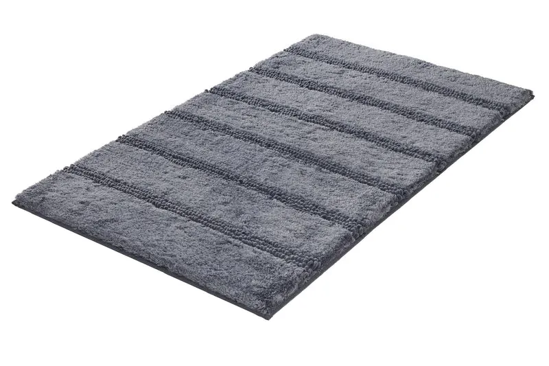 Badteppich MONROVIA Schiefer 70 x 120 cm