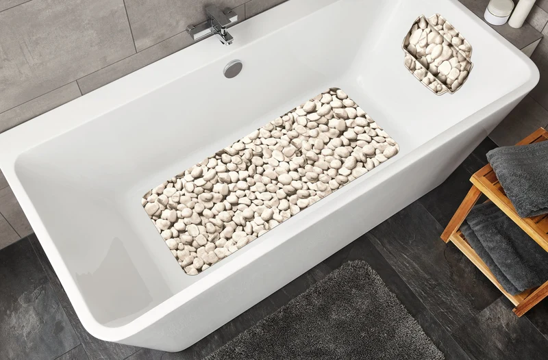 Wanneneinlage STEPSTONE Natur 36 x 92 cm