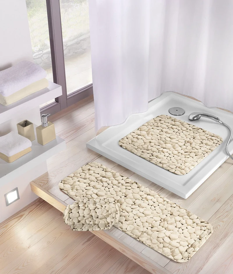Wanneneinlage STEPSTONE Natur 36 x 92 cm