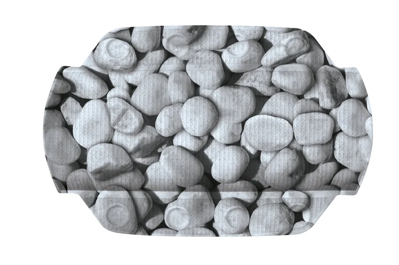 Nackenpolster STEPSTONE Grau 32 x 22 cm