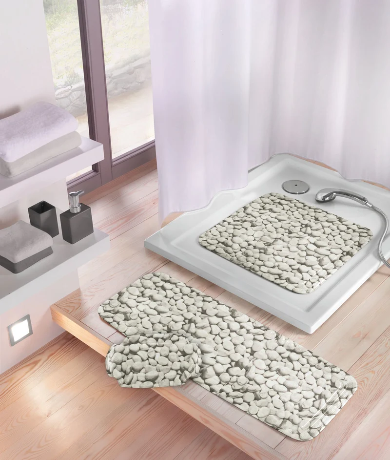 Nackenpolster STEPSTONE Grau 32 x 22 cm