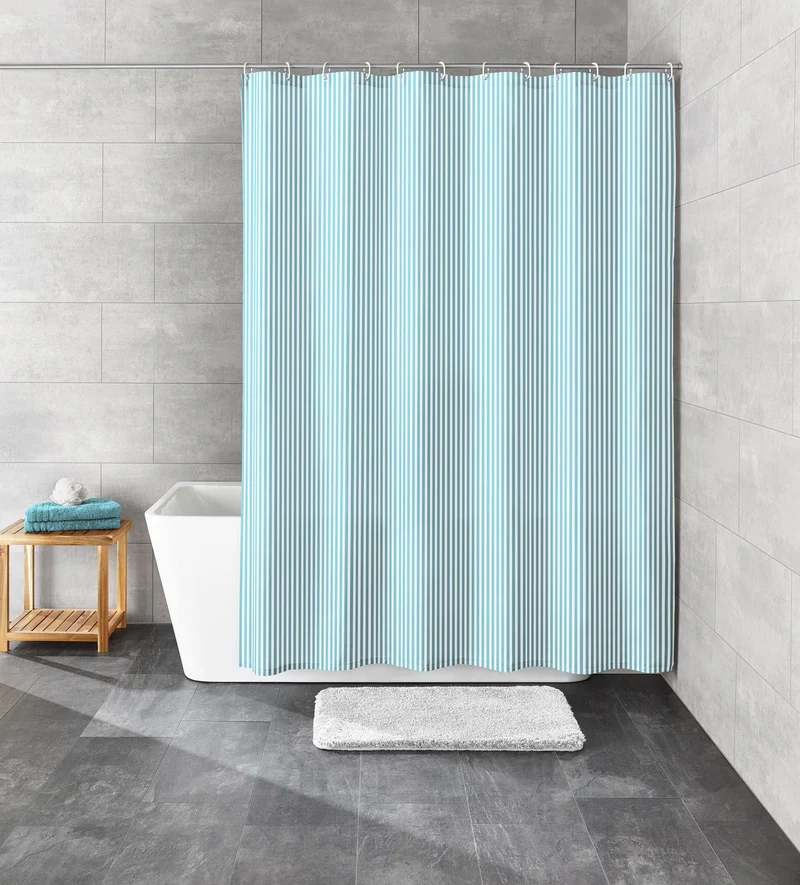 Duschvorhang Textil SANNA Opal 120 x 200 cm