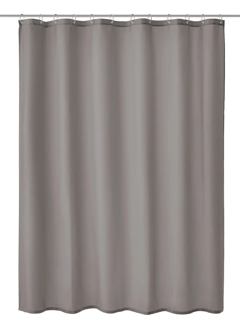 Duschvorhang Textil KITO Schiefer 180 x 200 cm