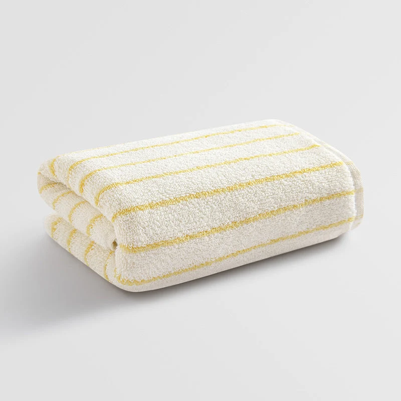 Dame fløyels-håndkle med stripete design Luvikno