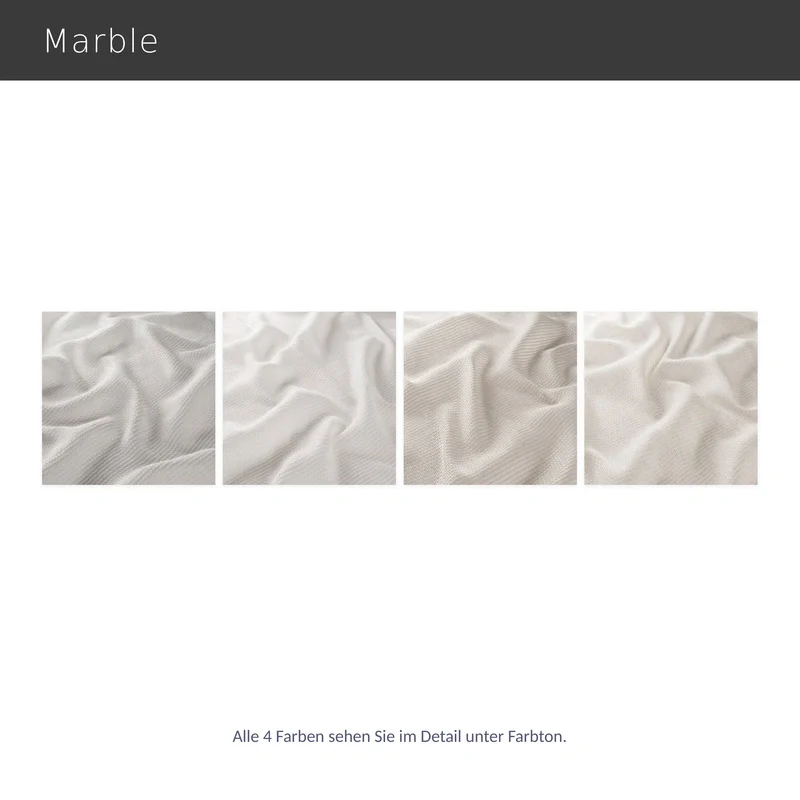 Marble – natürlicher Vorhang halbtransparent nach Maß mit moderner Netzstruktur in Naturtönen