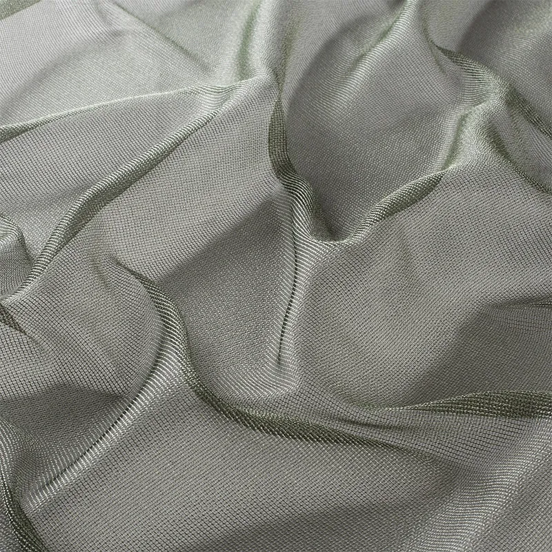 Averie – transparenter Vorhang nach Maß mit moderner dezenter Metallic-Struktur