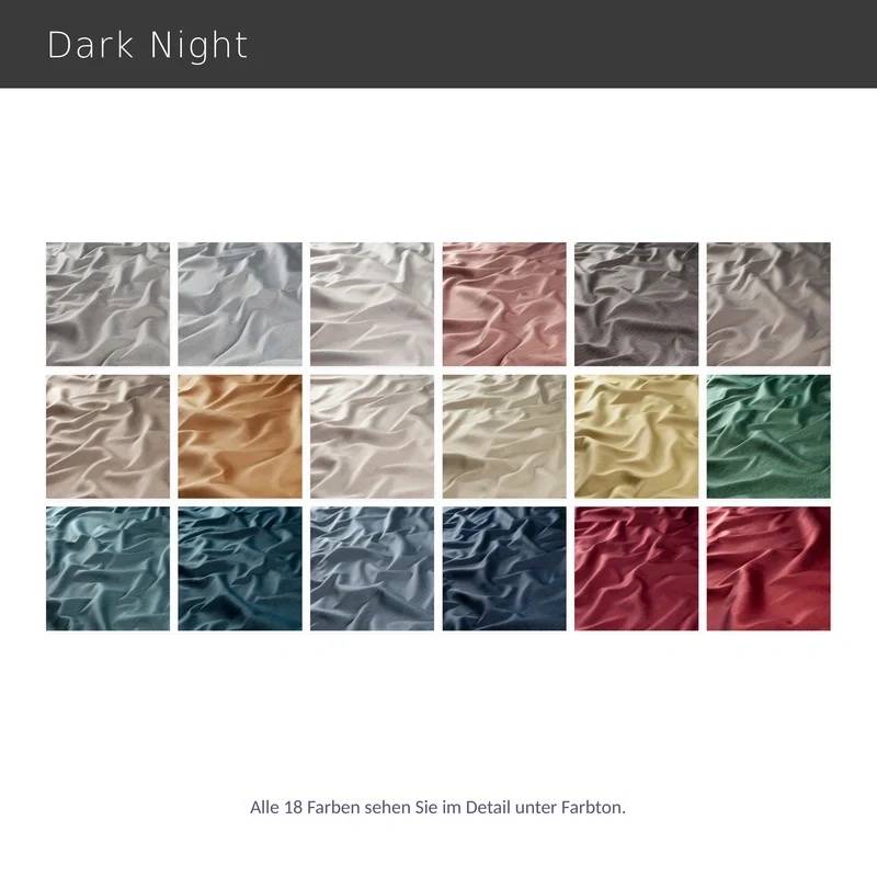 Dark Night – hochwertiger Dimout-Verdunkelungsvorhang nach Maß mit feinem Schimmer