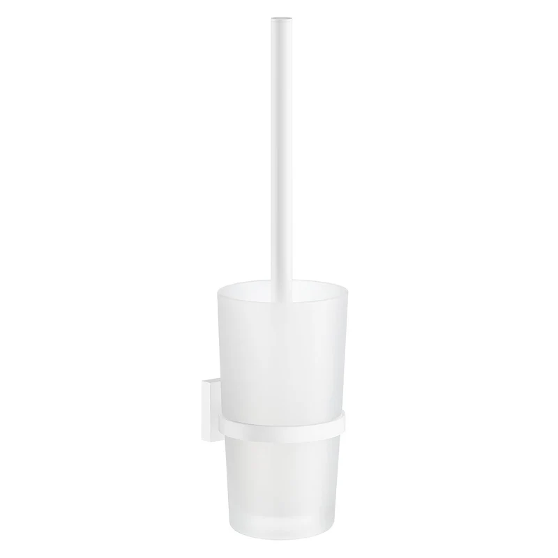 HOUSE WC-Bürste mit Mattglas-Behälter Wandmodell, Art.Nr. 333