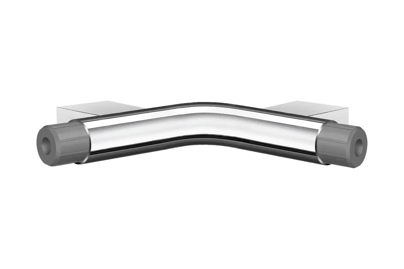 Smedbo LIVING Eckverbinder 90 Grad für Haltegriffsystem, 130 x 130 mm, verchromt, Art.Nr. FK832