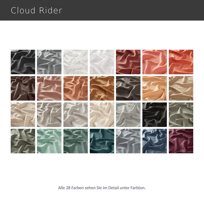 Cloud Rider – hochwertiger blickdichter Leinenvorhang nach Maß aus 100 % Leinen