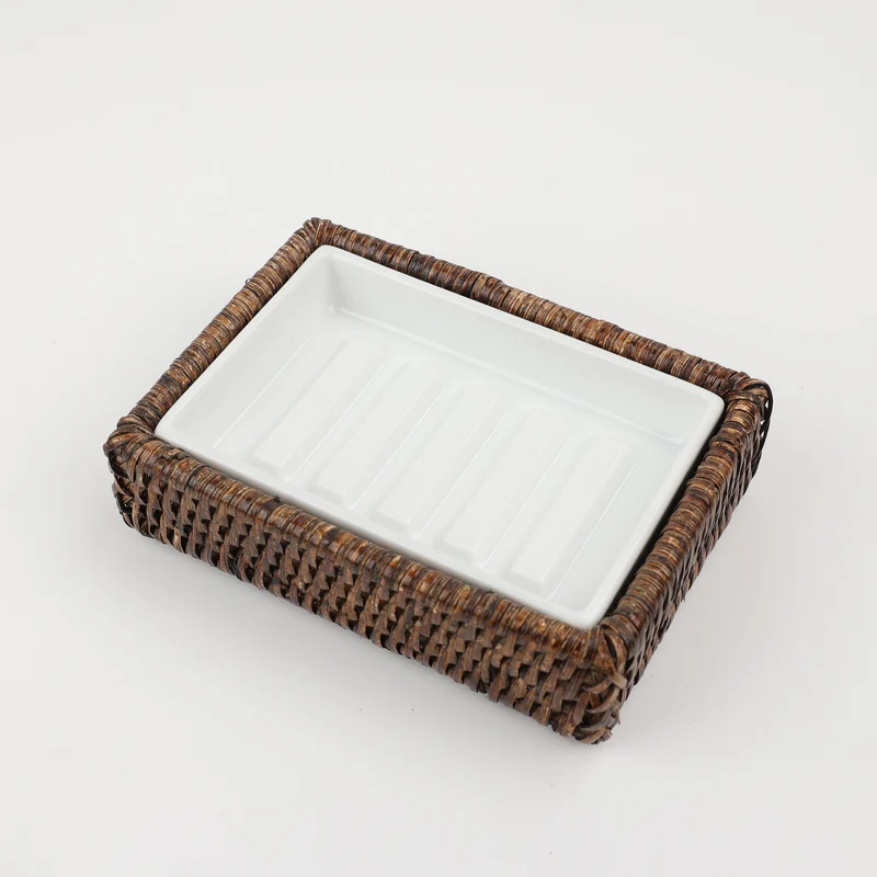 Rattan Seifenschale Basket STS