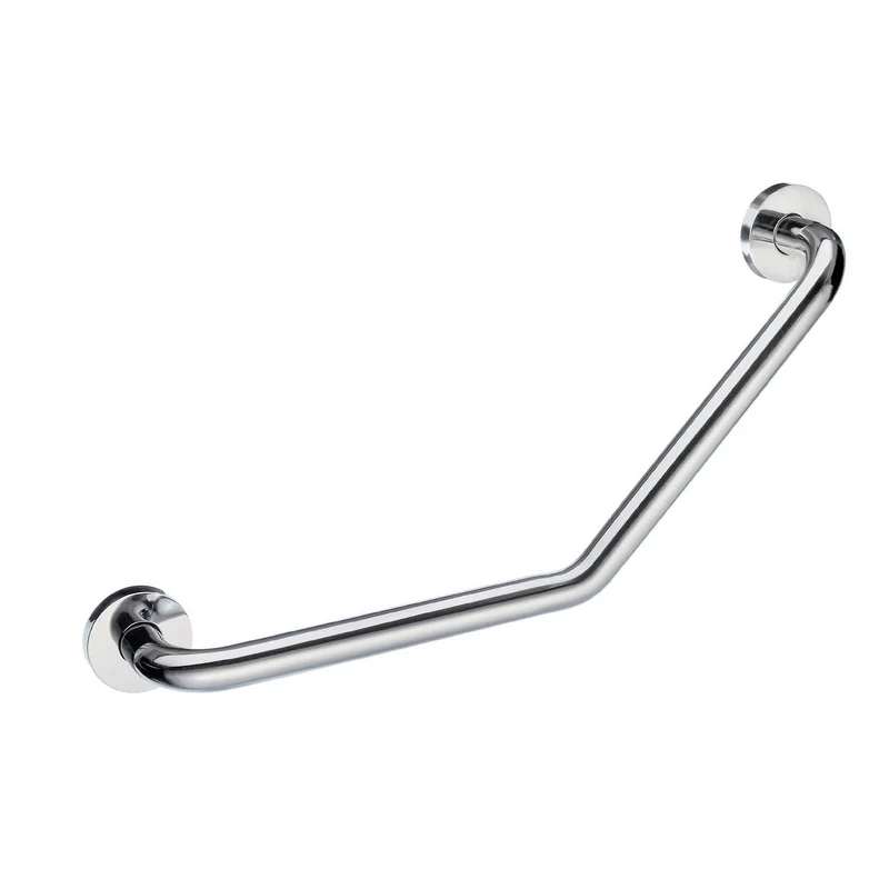 Smedbo LIVING Wannengriff gewinkelt 135 Grad, 500 mm, Ø 25 mm, Edelstahl poliert, Art.Nr. FK808