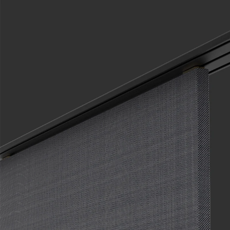 Döfix Matturax – moderne Aluminium-Gardinenschiene optional mit Design Blende nach Maß