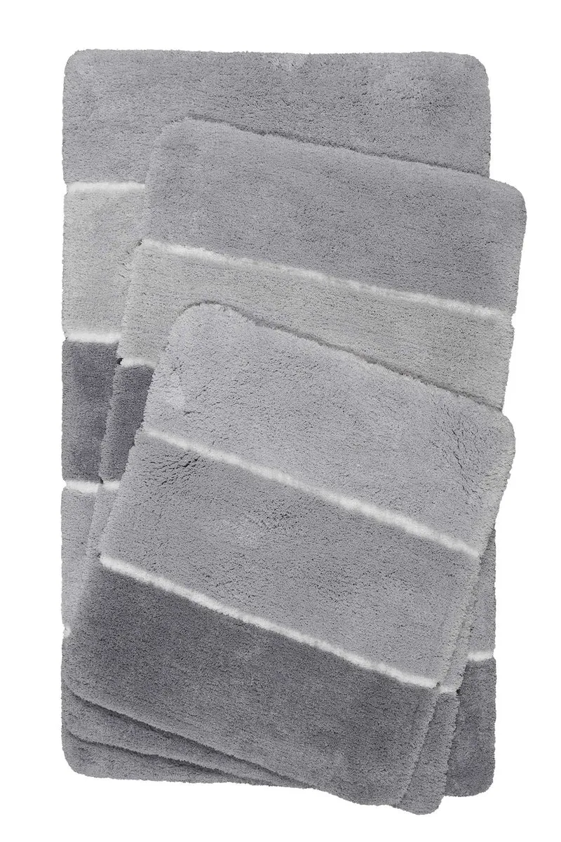 Badteppich Grau Silber "Rio Marina" Homie Living