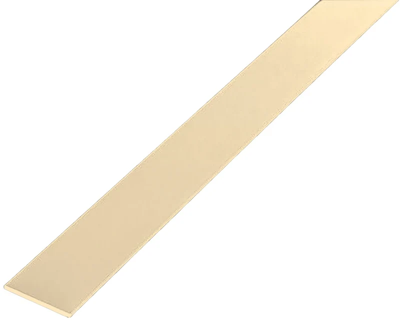 Loft-Flachprofil Aluminium, 19 mm, 2,4 m, für Ganzglas-Sprossen, 5 Oberflächen, Art.Nr. EUFB19