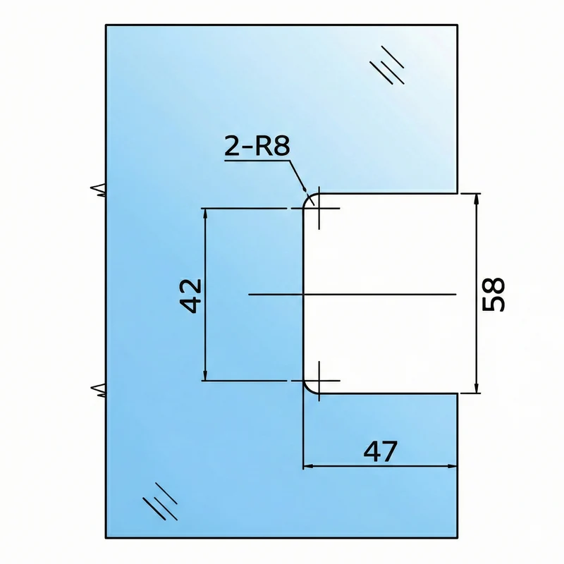 Bellagio Pendeltürband 90° Glas-Wand – 50 kg, 8/10 mm ESG, 11 Oberflächen, Art.Nr. BEL344