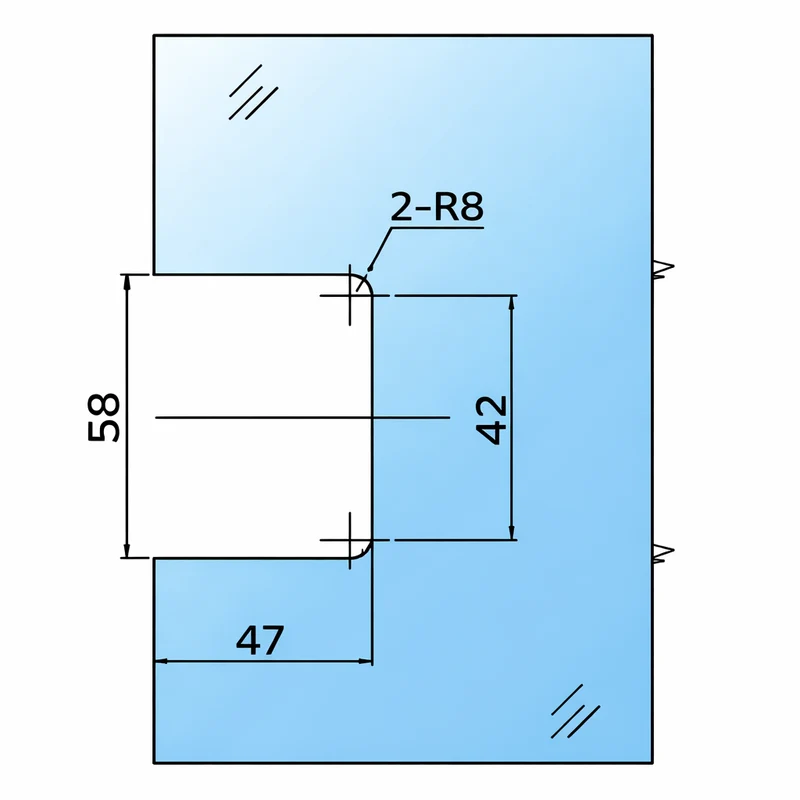 Bellagio Pendeltürband 90° Glas-Wand – 50 kg, 8/10 mm ESG, 11 Oberflächen, Art.Nr. BEL344