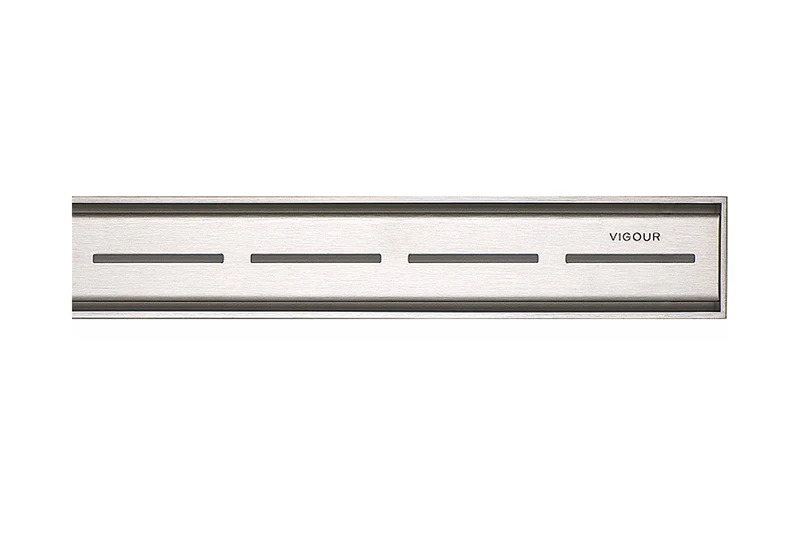 Vigour V3 Designrost Edelstahl für Duschrinne, sichtbar, 600 bis 1000 mm, Art.Nr. V3DR60DE, V3DR70DE, V3DR80DE, V3DR100DE