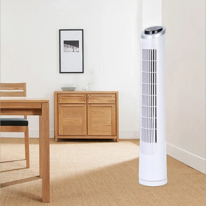 Unisex Turmventilator med stille drift og retningsbestemt luftstrøm Luvikno