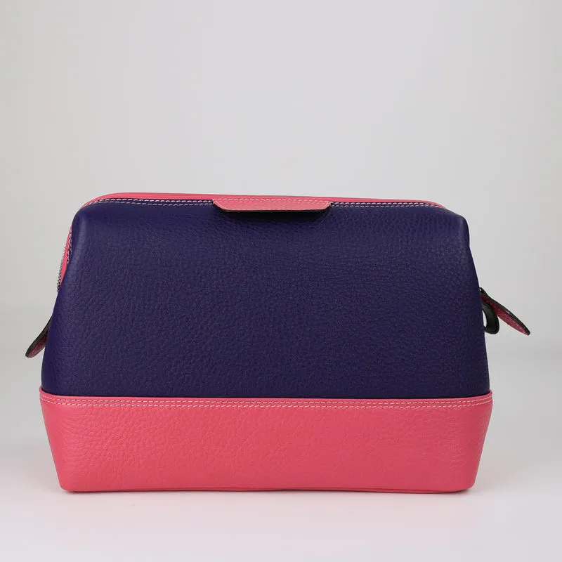 Kulturtasche Mousetrap High (L) - violett/pink