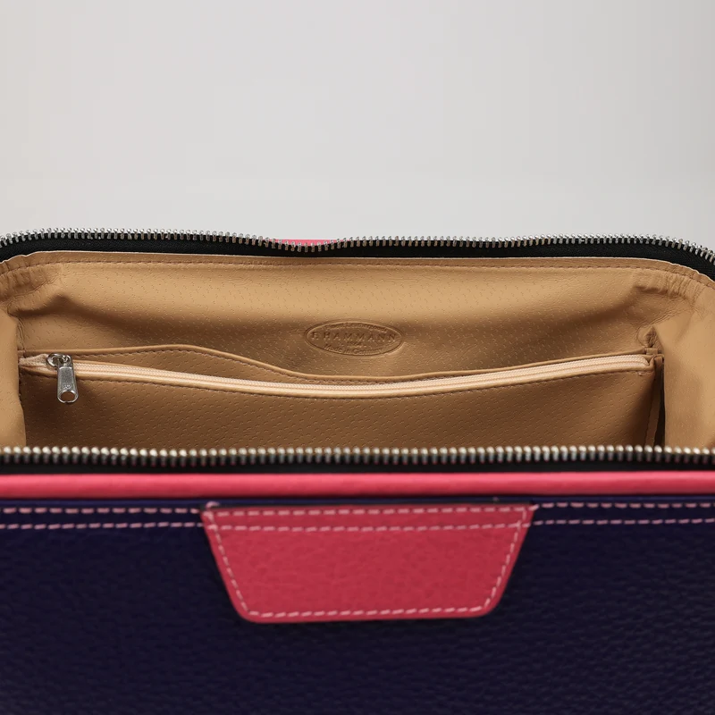Kulturtasche Mousetrap High (L) - violett/pink