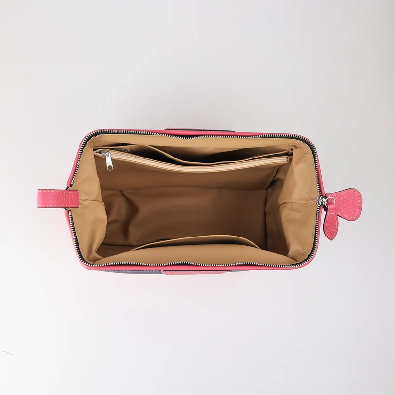 Kulturtasche Mousetrap High (L) - violett/pink