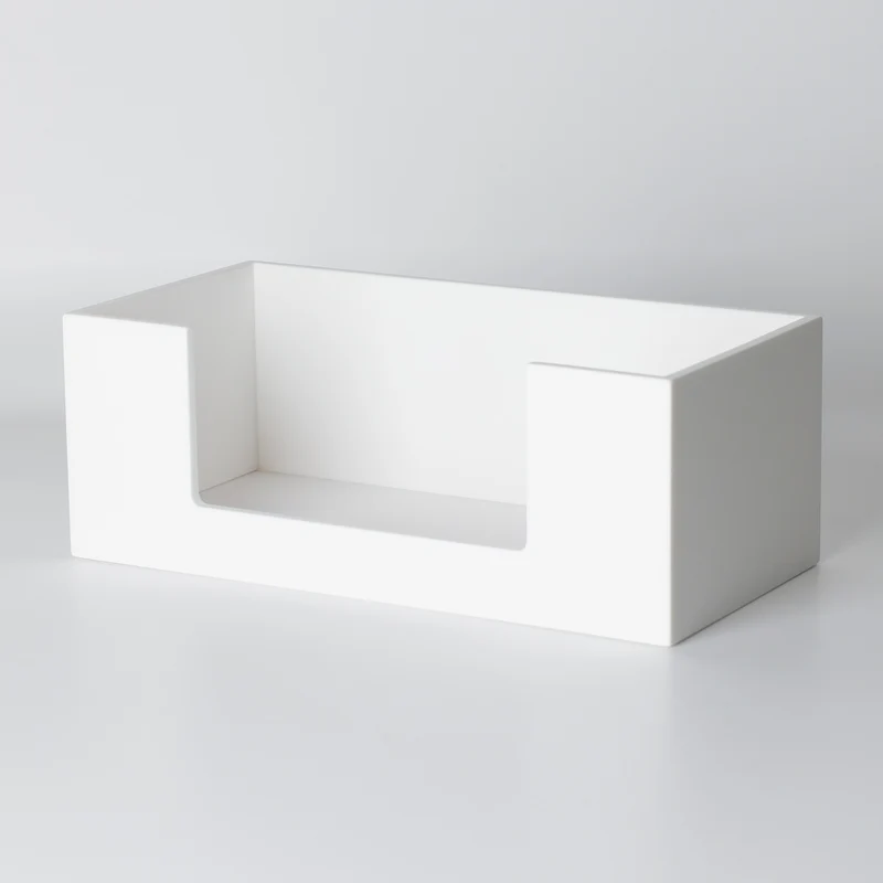 Papierhandtuchspender Corian® Weiß matt - Standmodell