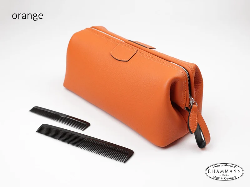 Kulturtasche Mousetrap Flat (L) - orange