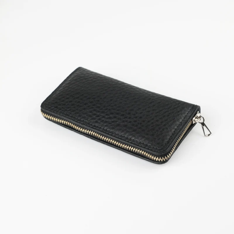 Maniküre Etui 6-Teilig ZIP (L) INOX - schwarz