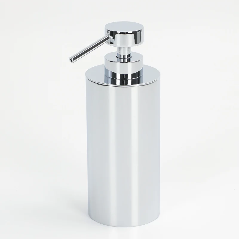 Seifenspender Cylinder Metal Chrom