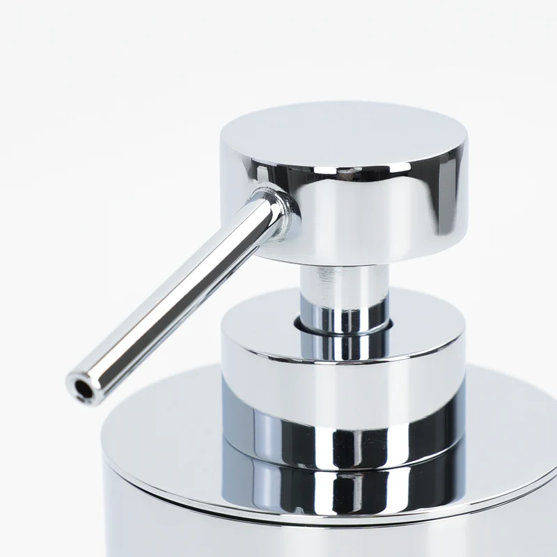 Seifenspender Cylinder Metal Chrom