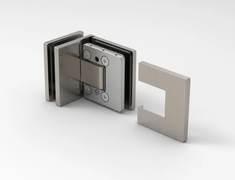 Nobiallo Pendeltürband 90° Glas-Glas Hebe-Senk – 50 kg, 8/10 mm ESG, Art.Nr. NOB092