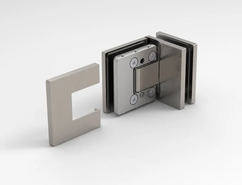 Nobiallo Pendeltürband 90° Glas-Glas Hebe-Senk – 50 kg, 8/10 mm ESG, Art.Nr. NOB092