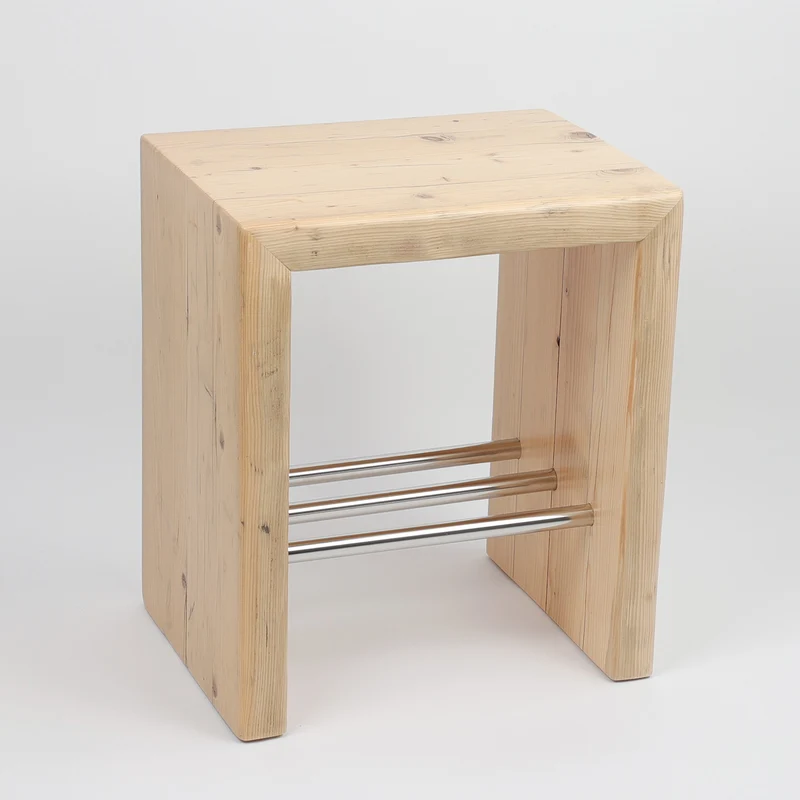 Hocker Altholz - Natur lackiert