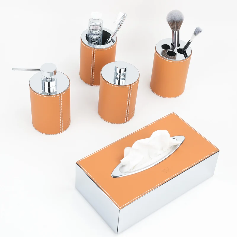 Leder Kosmetiktuchbox 87121Q